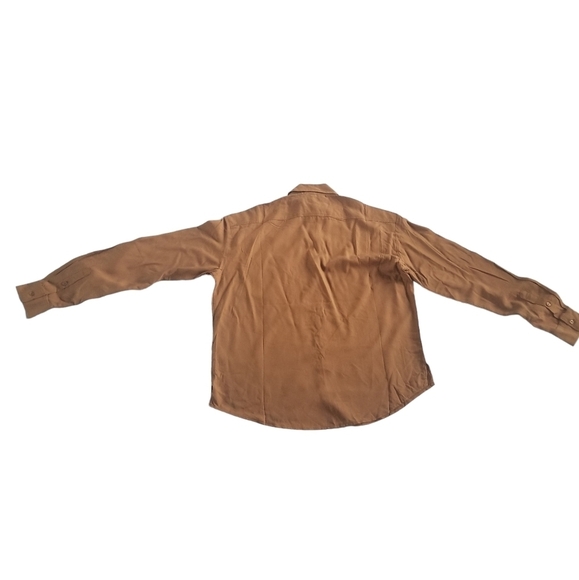 SKIMS Cover Ups Long Sleeve Button Down Shirt | Oversized Top | Almond XXS NWT - Picture 4 of 7